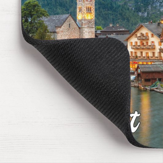 Hallstatt, Österreich Mousepad (Ecke)