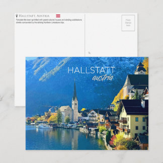 Hallstatt, Österreich Postcard Postkarte