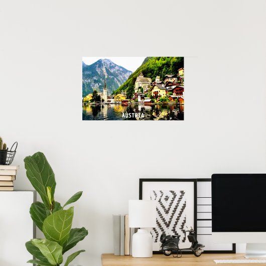 HALLSTATT, ÖSTERREICH POSTER (Heimbüro)