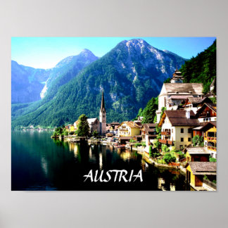 HALLSTATT, ÖSTERREICH POSTER