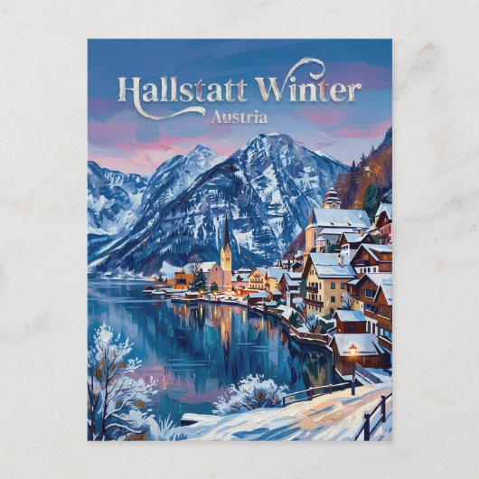 Hallstatt Österreich Postkarte (Vorderseite)