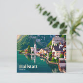Hallstatt Österreich Postkarte (Stehend Vorderseite)