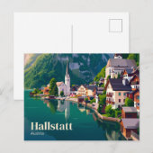 Hallstatt Österreich Postkarte (Vorne/Hinten)