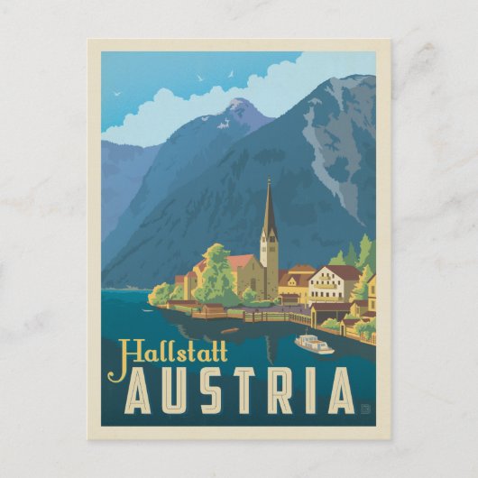 Hallstatt, Österreich Postkarte (Vorderseite)