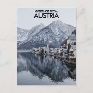 Hallstatt, Österreich Postkarte