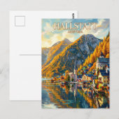 Hallstatt Österreich Postkarte (Vorne/Hinten)