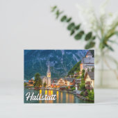 Hallstatt, Österreich Postkarte (Stehend Vorderseite)