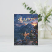 Hallstatt Österreich Postkarte (Stehend Vorderseite)