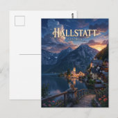 Hallstatt Österreich Postkarte (Vorne/Hinten)