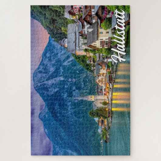 Hallstatt, Österreich Puzzle (Vertikal)