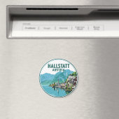 Hallstatt Österreich Reise Magnet (In Situ (Geschirrspüler))