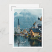 Hallstatt Österreich Schöner Touristenort Postkarte (Vorne/Hinten)