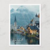 Hallstatt Österreich Schöner Touristenort Postkarte (Vorderseite)