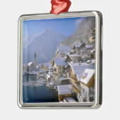 HALLSTATT ÖSTERREICH SILBERNES ORNAMENT (Links)