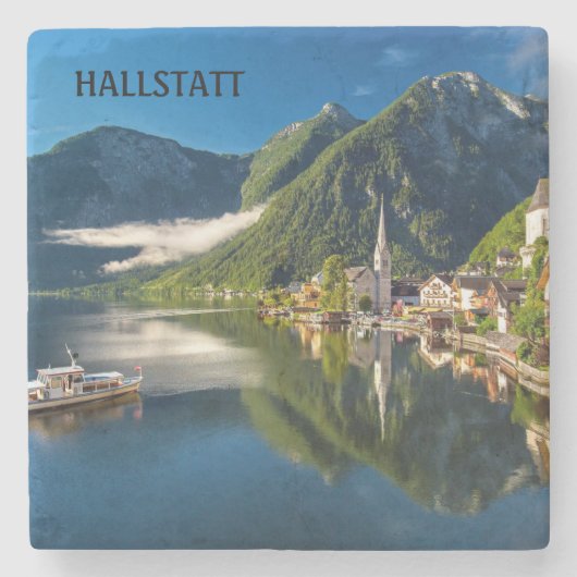 Hallstatt Österreich Steinuntersetzer (Vorderseite)
