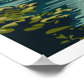 Hallstatt, Österreich Vintag Poster (Ecke)