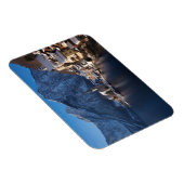 Hallstatt Stadt im Winter Magnet (Rechte Seite)