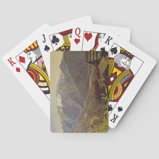 Hallstatter-See (Öl auf Leinwand) Spielkarten (Rückseite)
