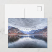 Hallstätter See Träume Feiertagspostkarte (Vorne/Hinten)