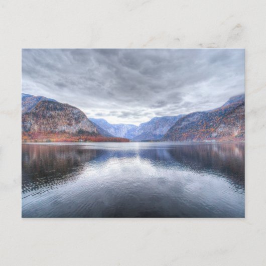 Hallstätter See Träume Feiertagspostkarte (Vorderseite)