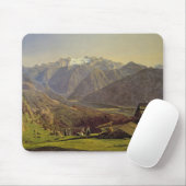 Hallstatter-Sehen Sie (Öl auf Leinwand) Mousepad (Mit Mouse)