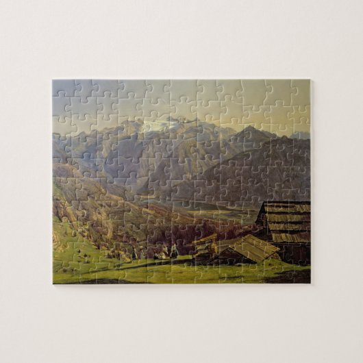 Hallstatter-Sehen Sie (Öl auf Leinwand) Puzzle (Horizontal)