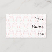 "Hallt" B&B Visitenkarten wider Visitenkarte (Vorderseite)