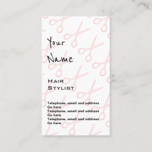 "Hallt" Haar-Stylist-Preis-Karten wider Visitenkarte