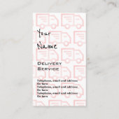 "Hallt" Lieferungs-Preis-Karten wider Visitenkarte (Vorderseite)