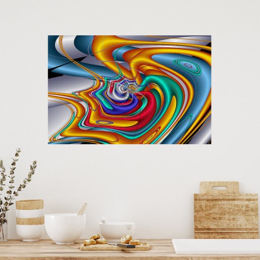 Halluzination Poster (Küche)