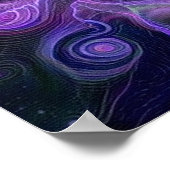 Halluzinogener Pilz Poster (Ecke)