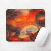 Halluzinogenischer Pilz Mousepad (Mit Mouse)