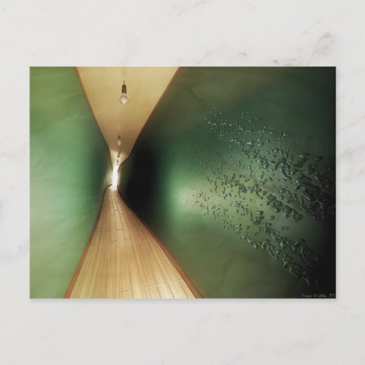 Hallway Postkarte (Vorderseite)