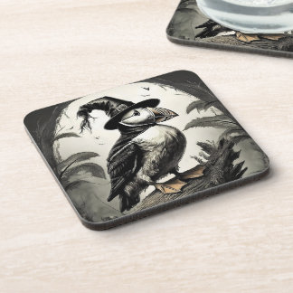 Hallween Puffin Getränkeuntersetzer