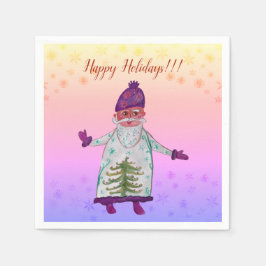 Hally Holidays Santa Claus Napkins Serviette