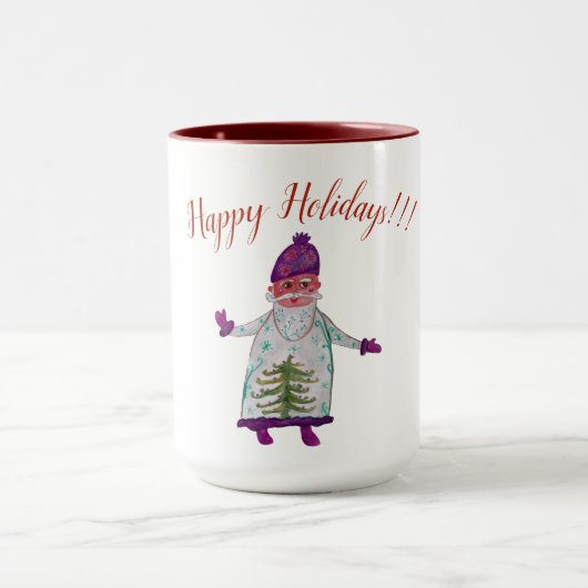 Hally Holidays Santa Claus Tasse (Zentrum)