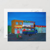 Halmoni's Baby ( koreanische Großmutter) Postkarte (Vorne/Hinten)