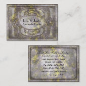 Halmorte Bohemisches einzigartiges berufliches Visitenkarte (Vorne/Hinten)