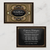 Halmorte Manor-einzigartiges berufliches Visitenkarte (Vorne/Hinten)