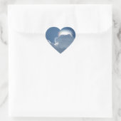 Halo Cloud Formation Heart Sticker (Tasche)