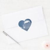 Halo Cloud Formation Heart Sticker (Umschlag)