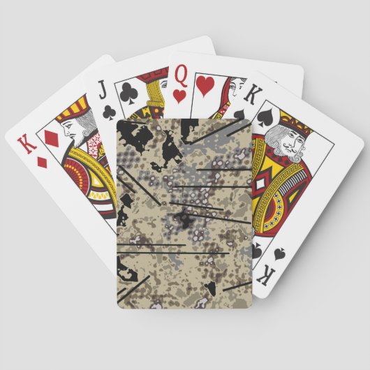 Halo Combat Camo Spielkarten (Rückseite)