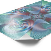 Halo - Fraktal Fotodruck (Ecke)