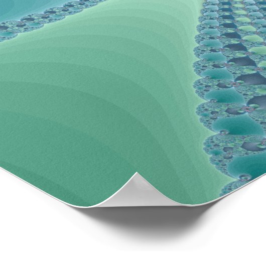 Halo - Fraktal Poster (Ecke)