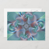 Halo - Fraktal Postkarte (Vorne/Hinten)