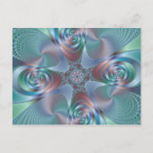 Halo - Fraktal Postkarte (Vorderseite)