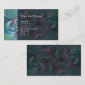 Halo - Fraktal Visitenkarte (Vorne/Hinten)