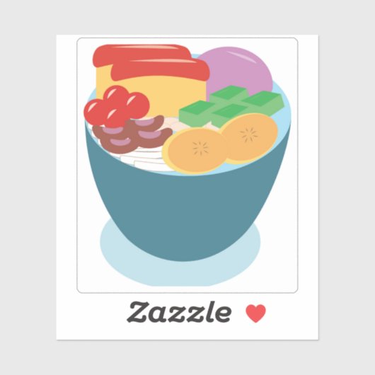 Halo-halo Aufkleber (Blatt)