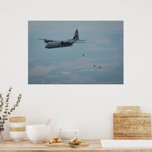 Halo Jump Poster (Küche)