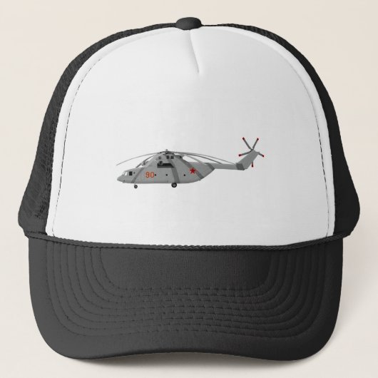 Halo Mil Mi-26 Truckerkappe (Vorderseite)